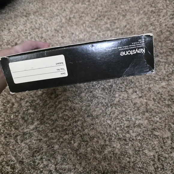 Black and White Rotary Slide Trays Lot Of 6 Old Film Slides Varrious Sizes